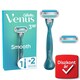 image 1 of Gillette Venus Smooth Women’s Razor with 2 Refill Razor Cartridges