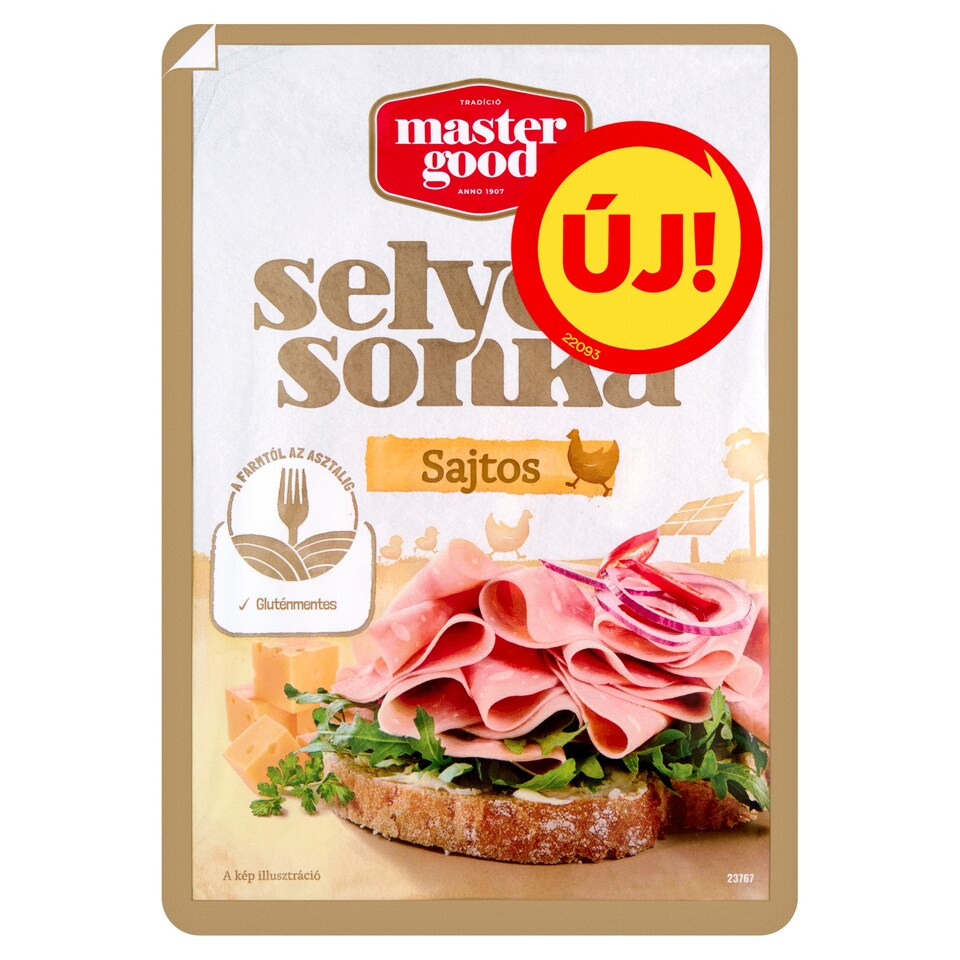 image 1 of Master Good Sliced Silk Ham with Cheese 100 g