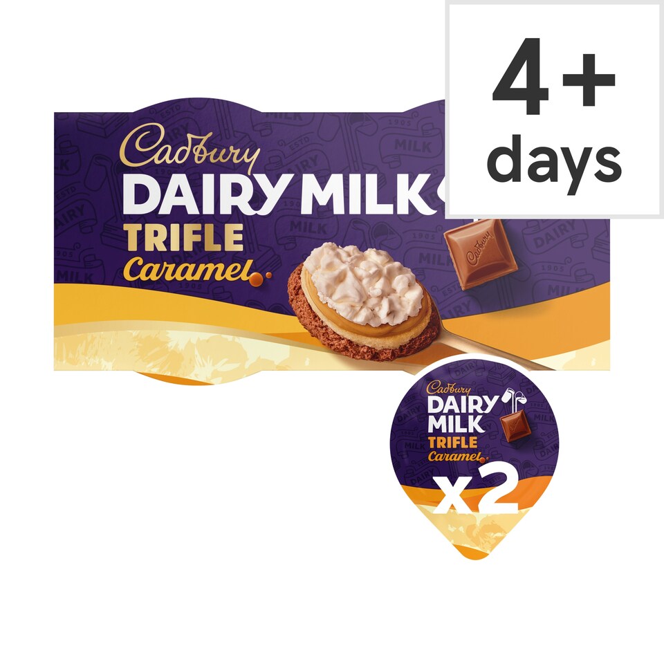 Cadbury Dairy Milk Caramel  Trifle 2x90g