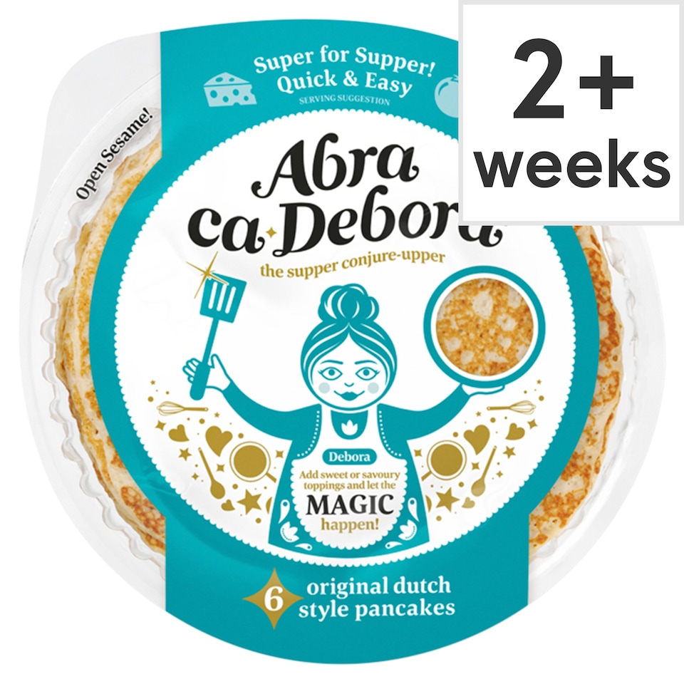 Abra-ca-Debora Original Dutch Style Pancakes 6 Pack 405g