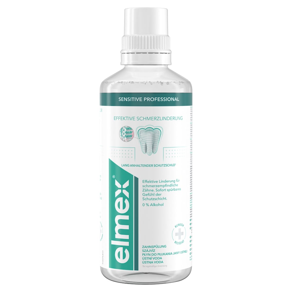 image 1 of elmex Sensitive Professional Mouthwash 400 ml