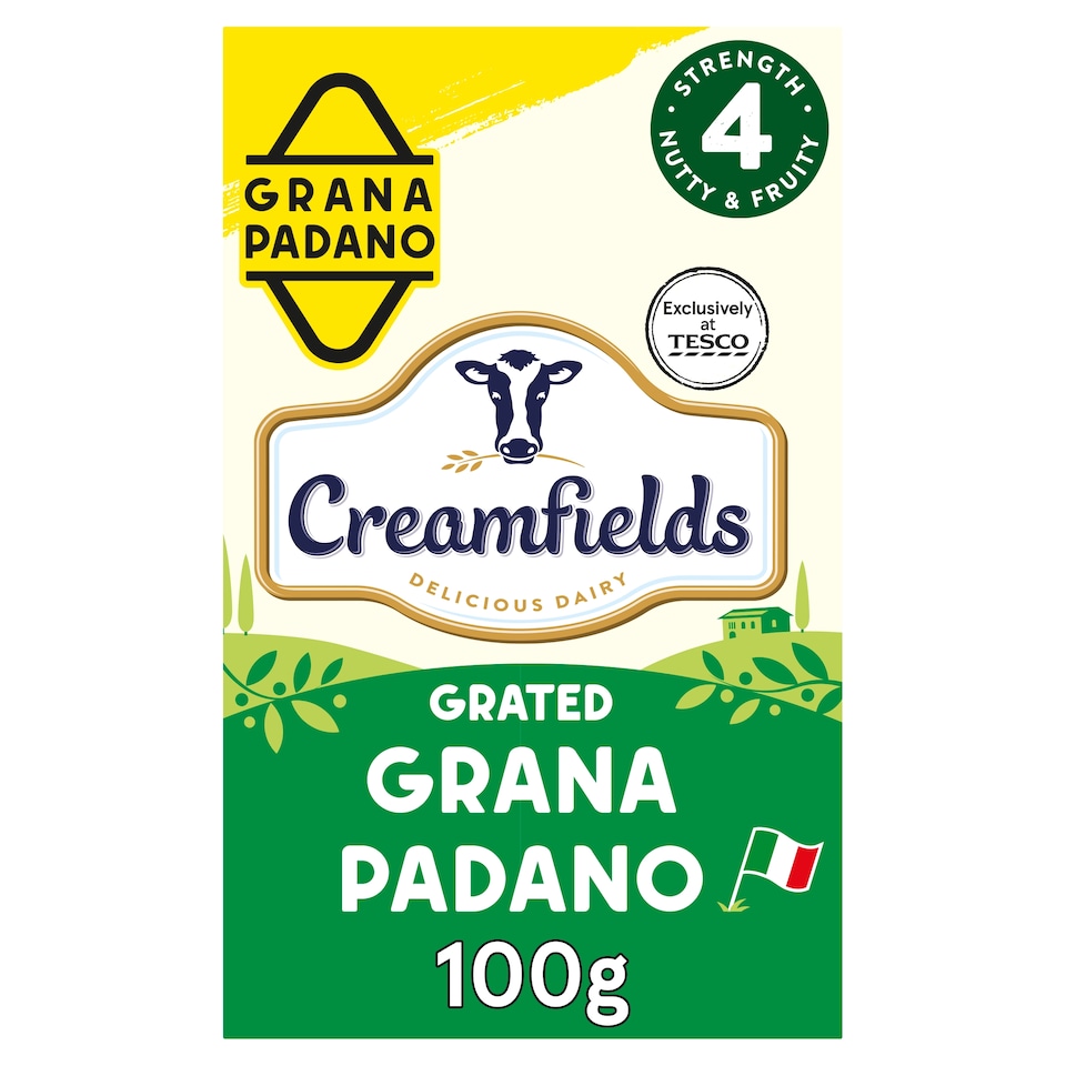 Creamfields Grated Grana Padano 100G