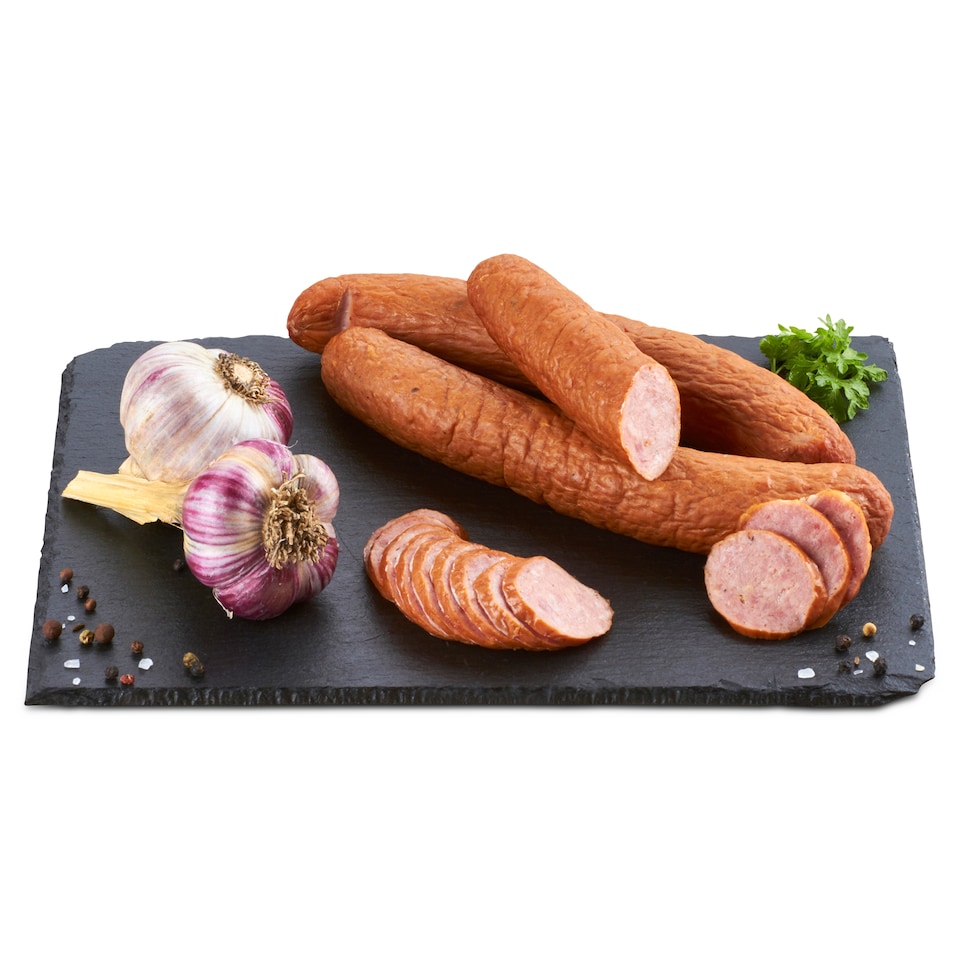 image 1 of Tesco Garlic Sausage