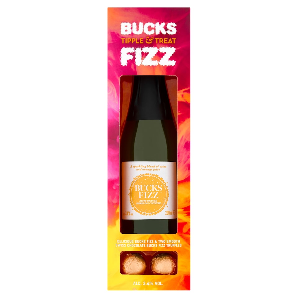 Blue Tree Bucks Fizz and Chocolate Truffles Gift Set