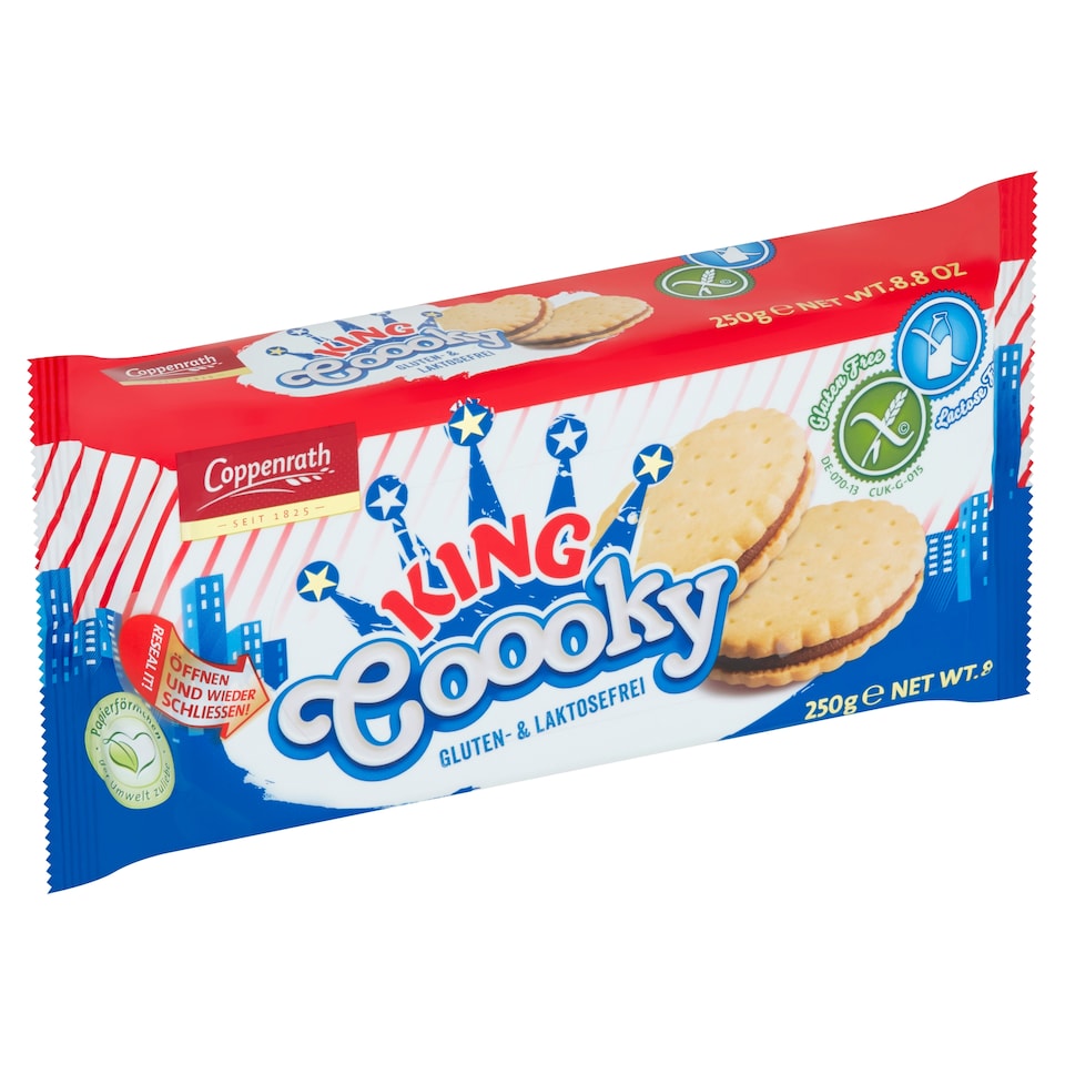 image 1 of Coppenrath King Coooky Gluten and Lactose Free 250g