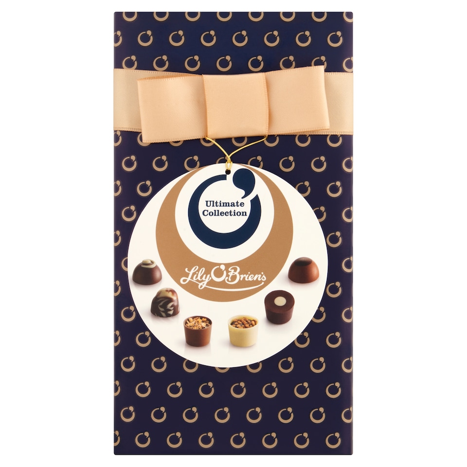 Lily O'Briens Ultimate Collection Double Chocolate Truffle Gift Wrapped 160g