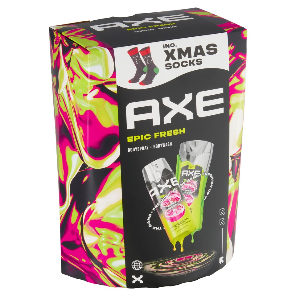 Obrázek 1 pro produkt Axe Epic Fresh dárková kazeta s ponožkami