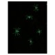 image 3 of Tesco Black Spider Web With Glow In The Dark Spiders
