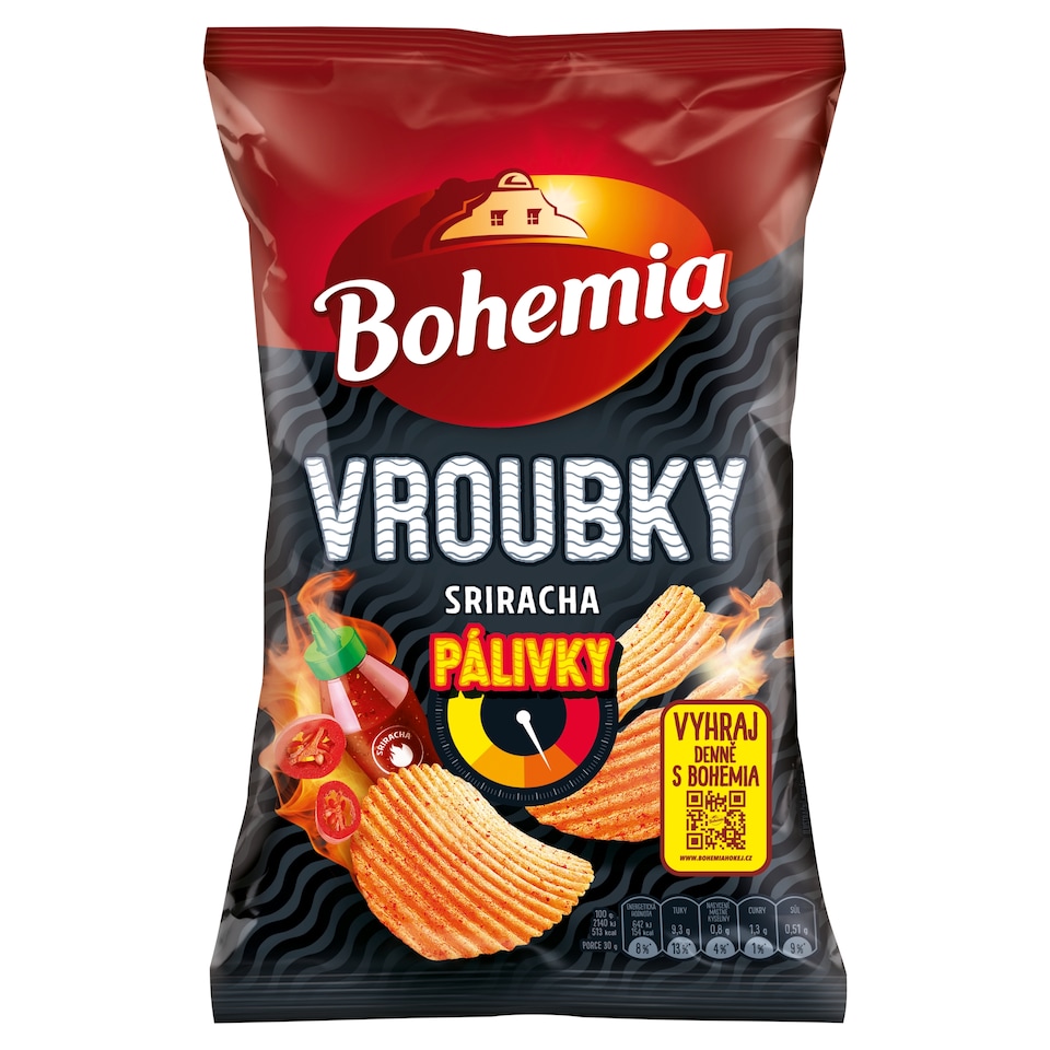 Bohemia Ridges Sriracha Hot 120g