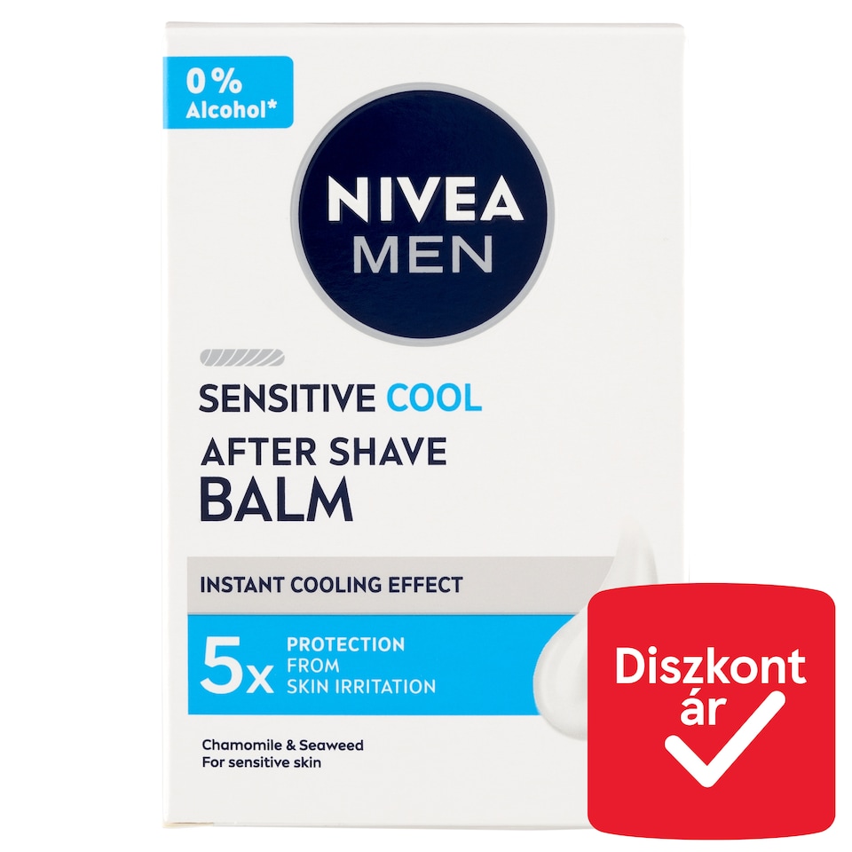 NIVEA MEN Sensitive Cool After Shave balzsam 100 ml  1. kép