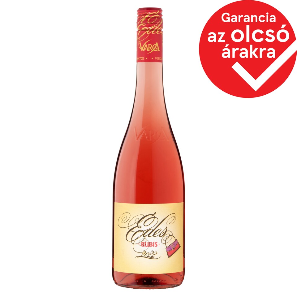 Varga Édes Bubis Sweet Rose Wine 0,75 l