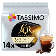Tassimo L'or. Americano Coffee Pods X14 116.2G