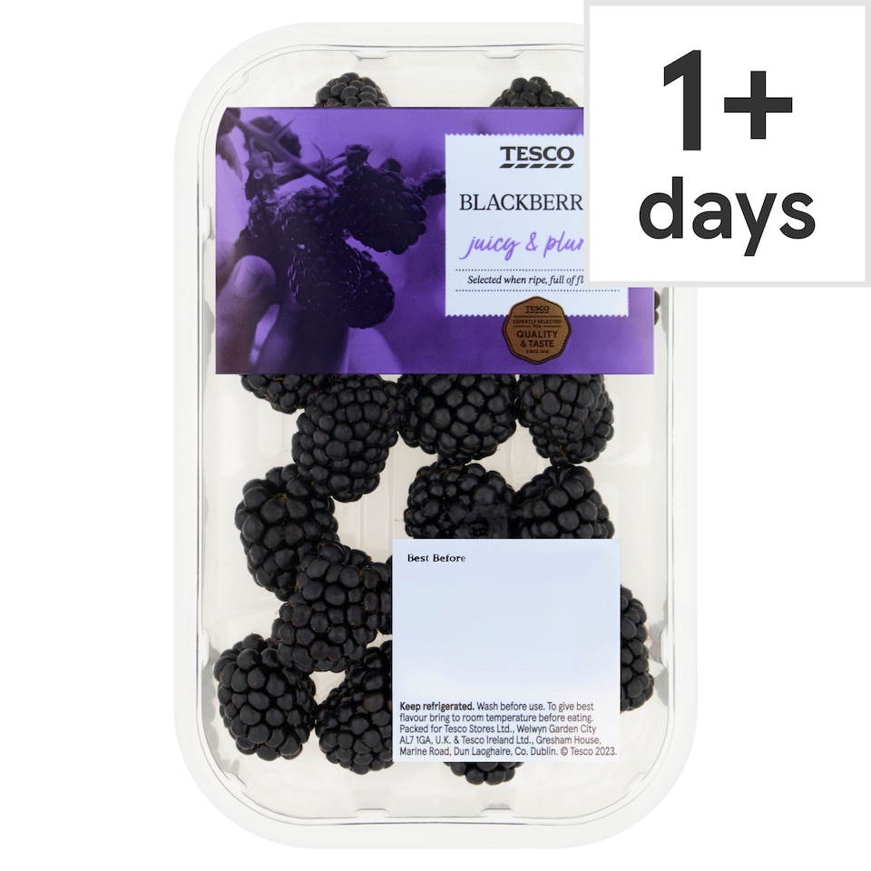 Tesco Blackberries 150G