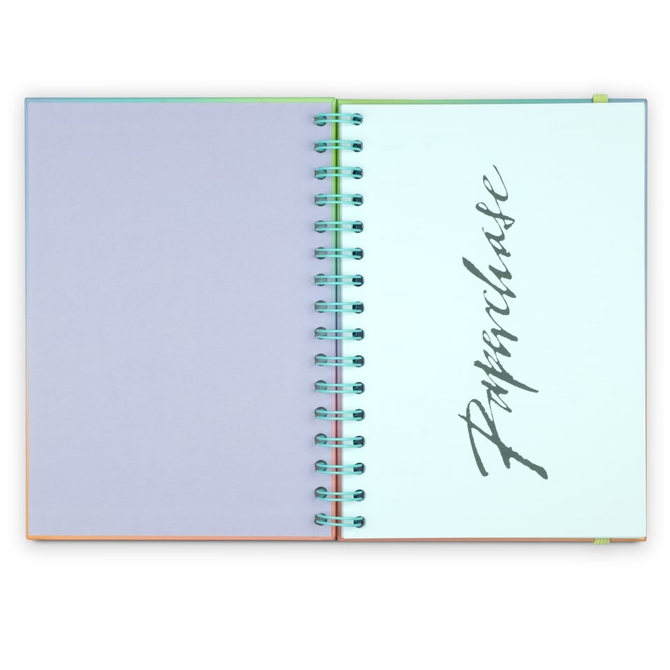 image 1 of Paperchase Ombre A5 2024 Week To View Diary
