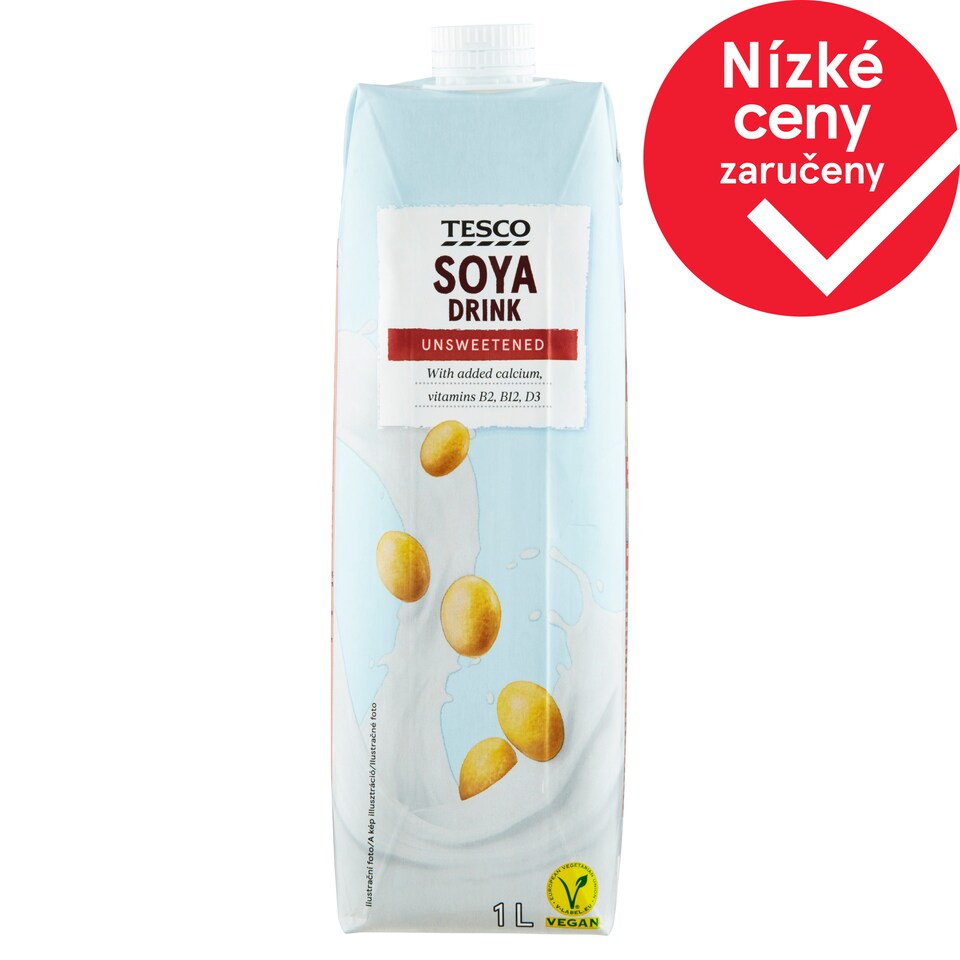 Tesco Sójový nápoj neslazený 1l