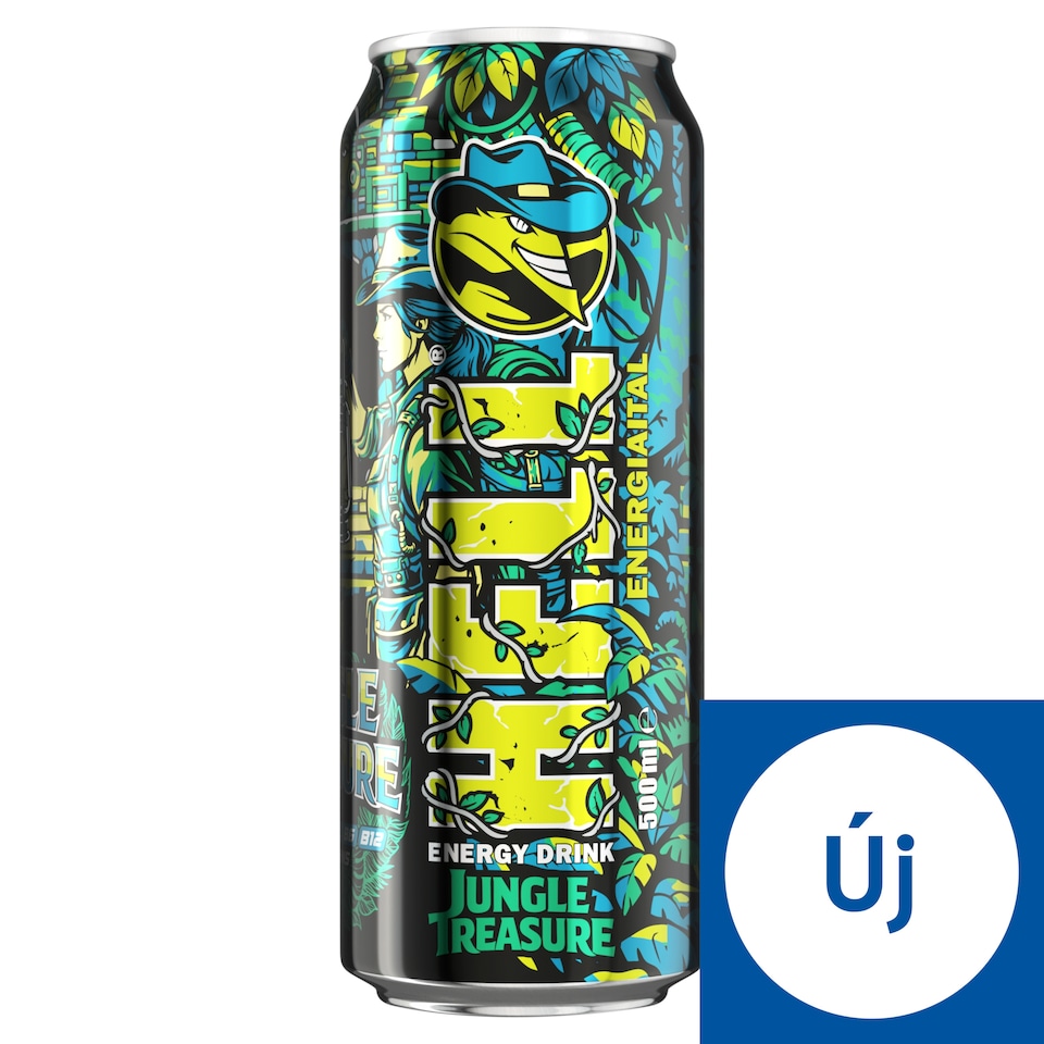 image 1 of HELL Jungle Treasure Lime and Mint Flavour Energy Drink 500 ml