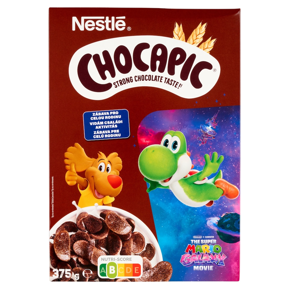 Chocapic csokiízű, ropogós gabonapehely vitaminokkal és ásványi anyagokkal 375 g  1. kép