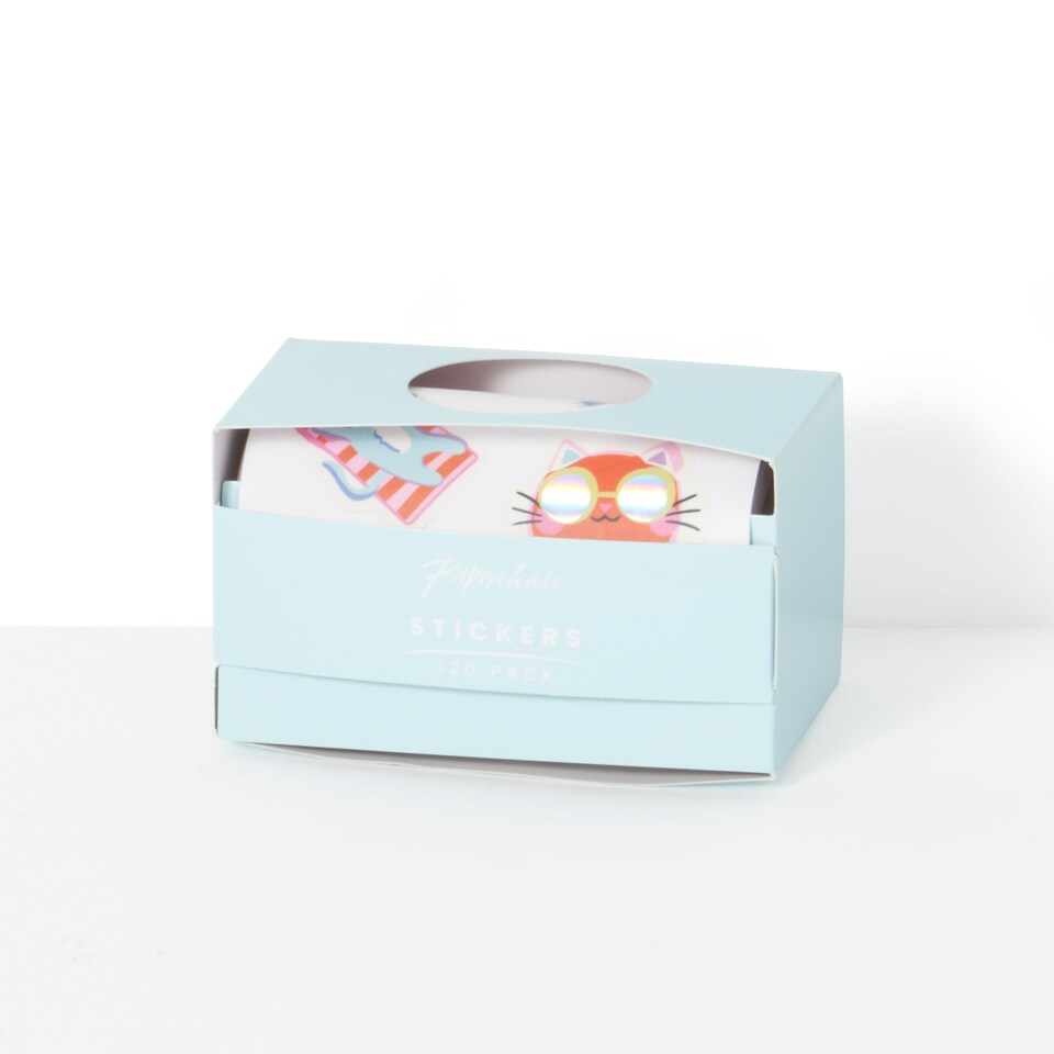 image 1 of Paperchase On Vacay Sticker Pack
