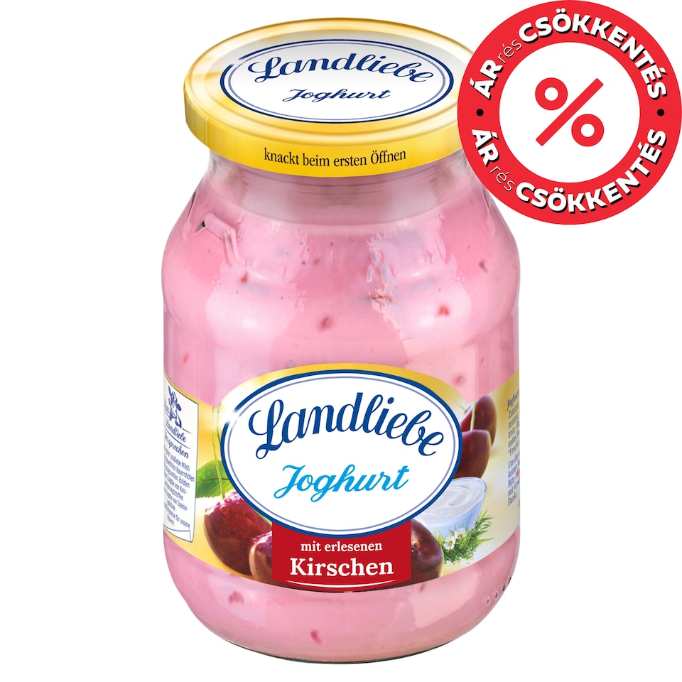 Landliebe joghurt cseresznye készítménnyel 500 g