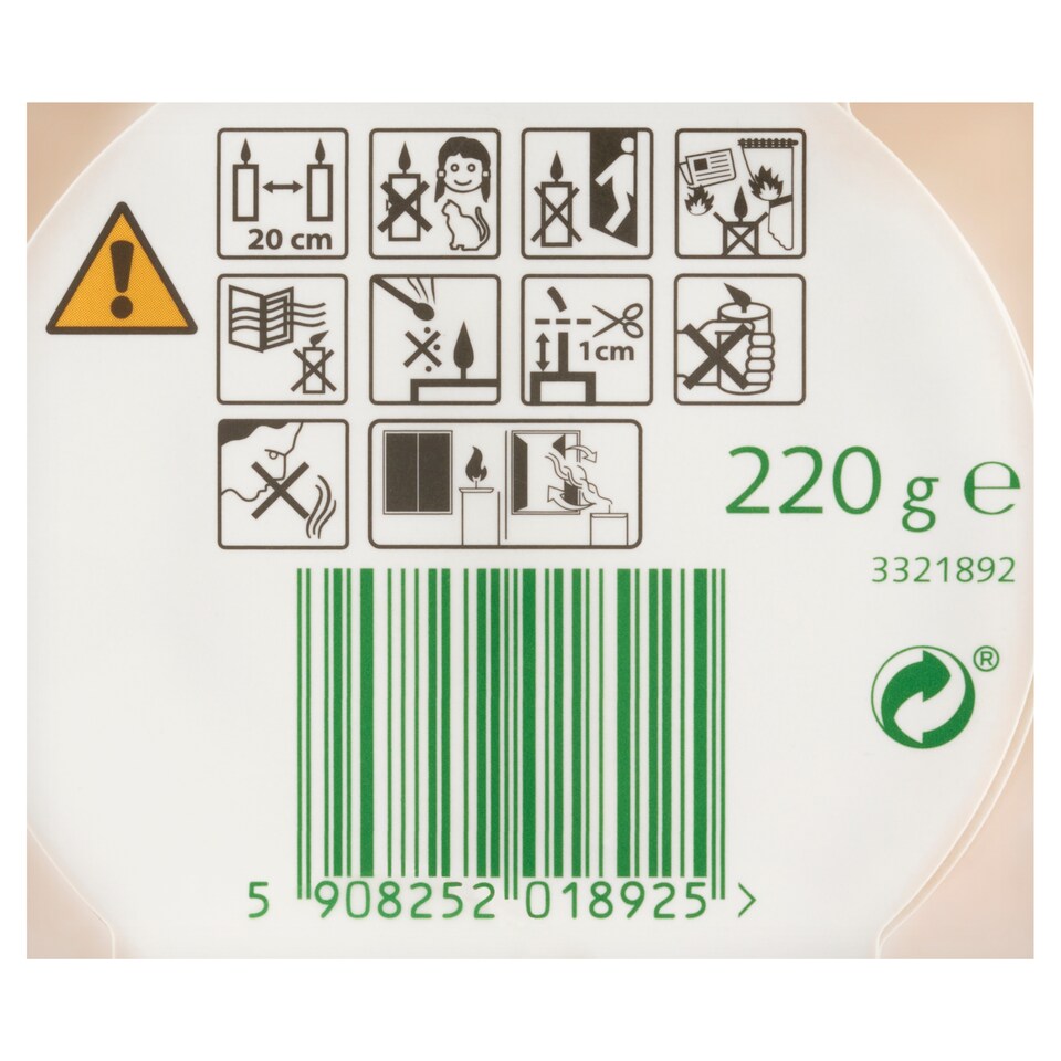 Obrázek 1 pro produkt Air Wick Essential Oils Svíčka vanilkové cukroví 220g