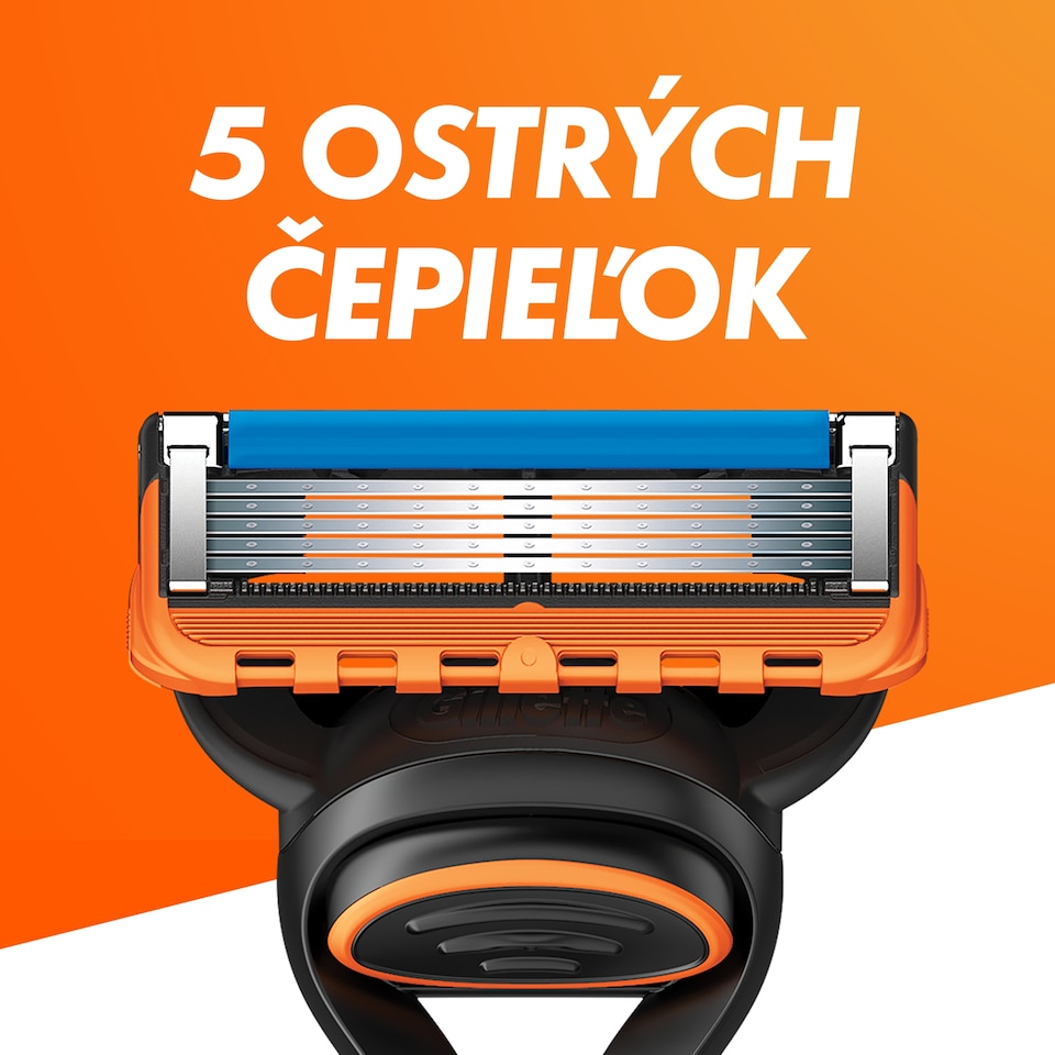 obrázok 1 z Gillette Fusion5 Náhradné Holiace Hlavice pre Mužov, 8 Náhradné Holiace Hlavice