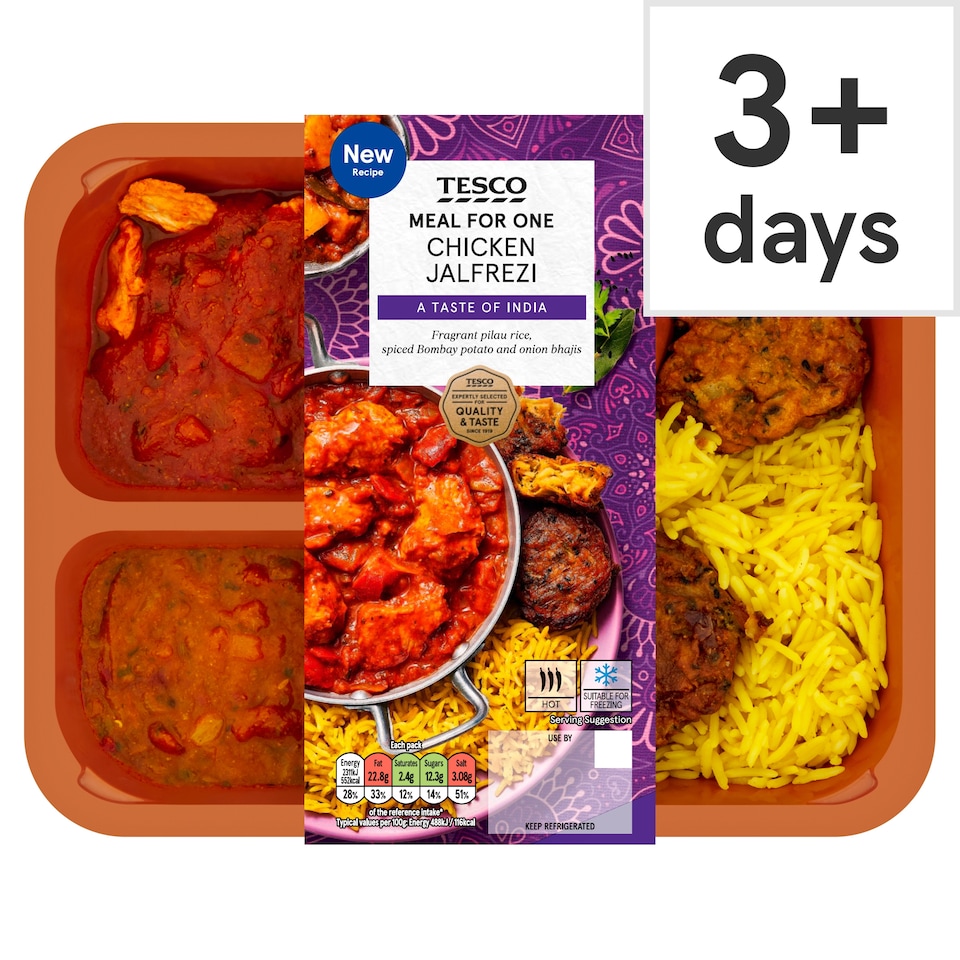 Tesco Meal For One Chicken Jalfrezi 500g