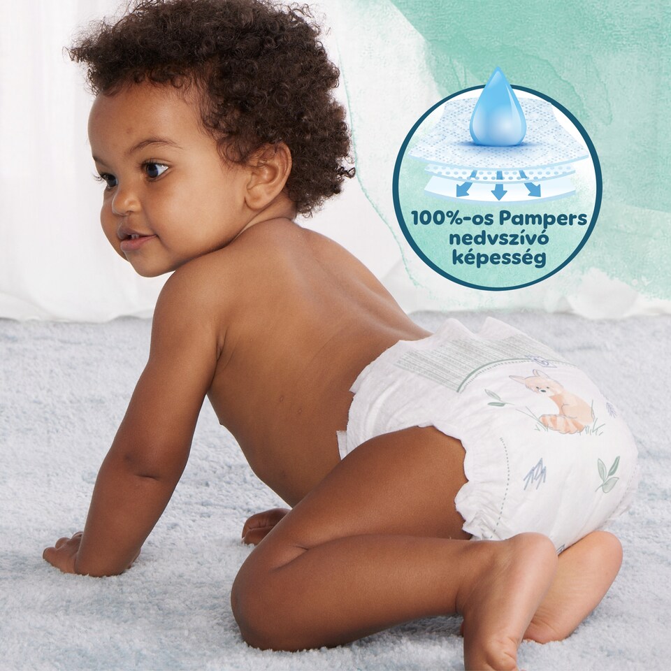 Pampers Harmonie Pelenka, Méret: 3, 28 Pelenka, 6kg-10kg  1. kép