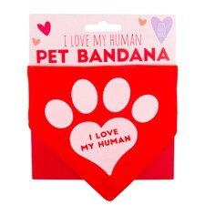 Fizz Valentines Pet Bandana