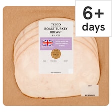 Tesco Deli Roast Turkey Breast 120G
