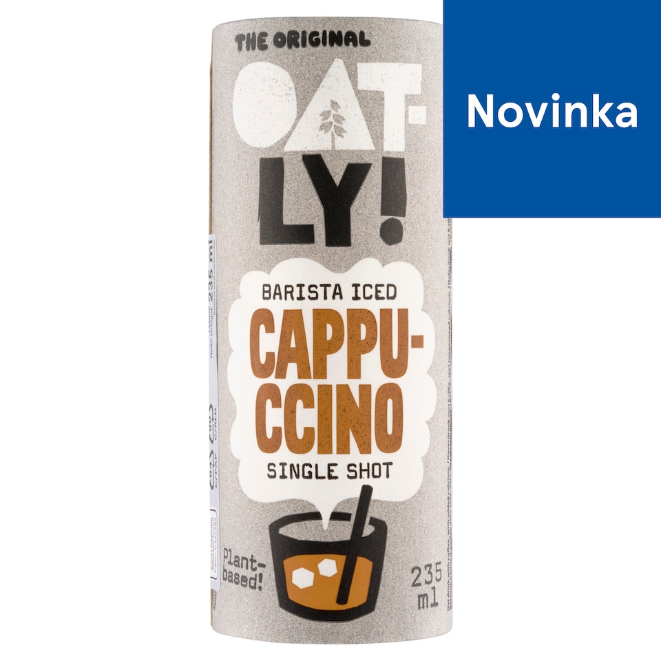 image 1 of Oatly! Barista Iced Cappuccino Oat Drink with Coffee 235 ml