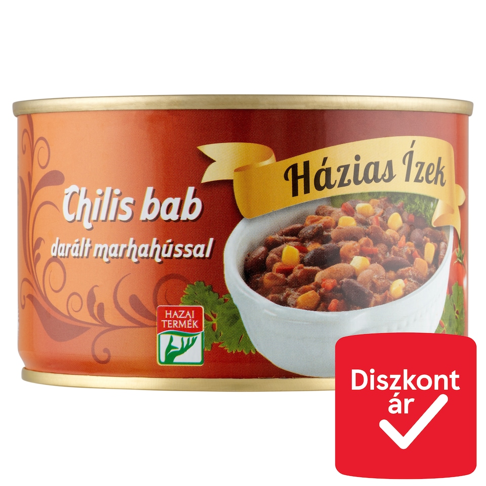 Házias Ízek chilis bab darált marhahússal 400 g  1. kép