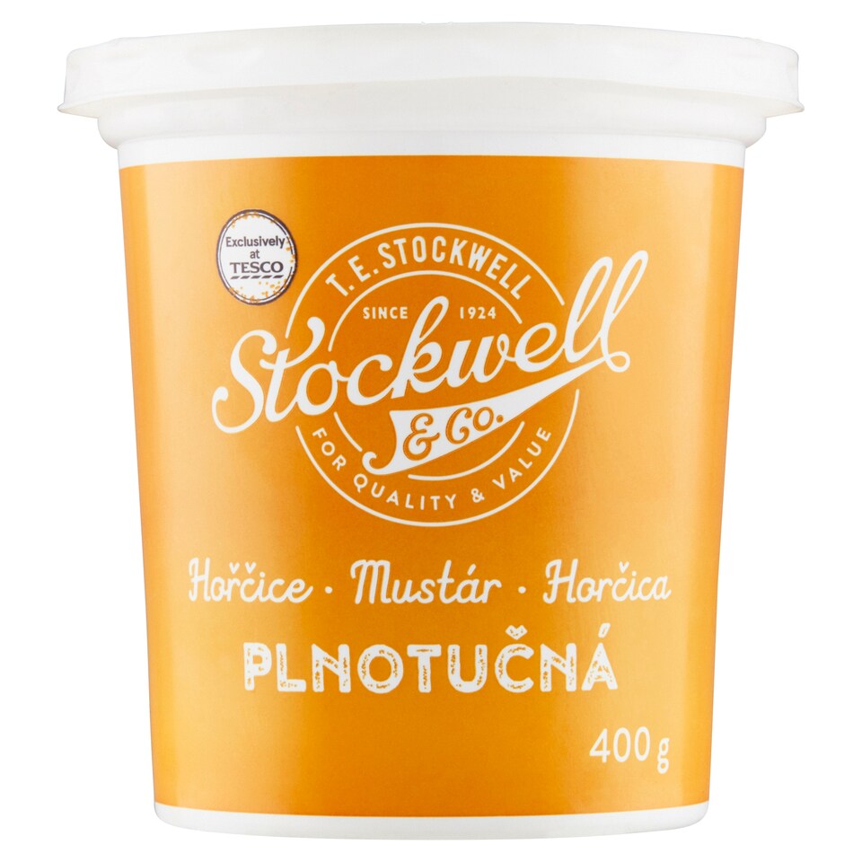 Stockwell & Co. mustár 400 g