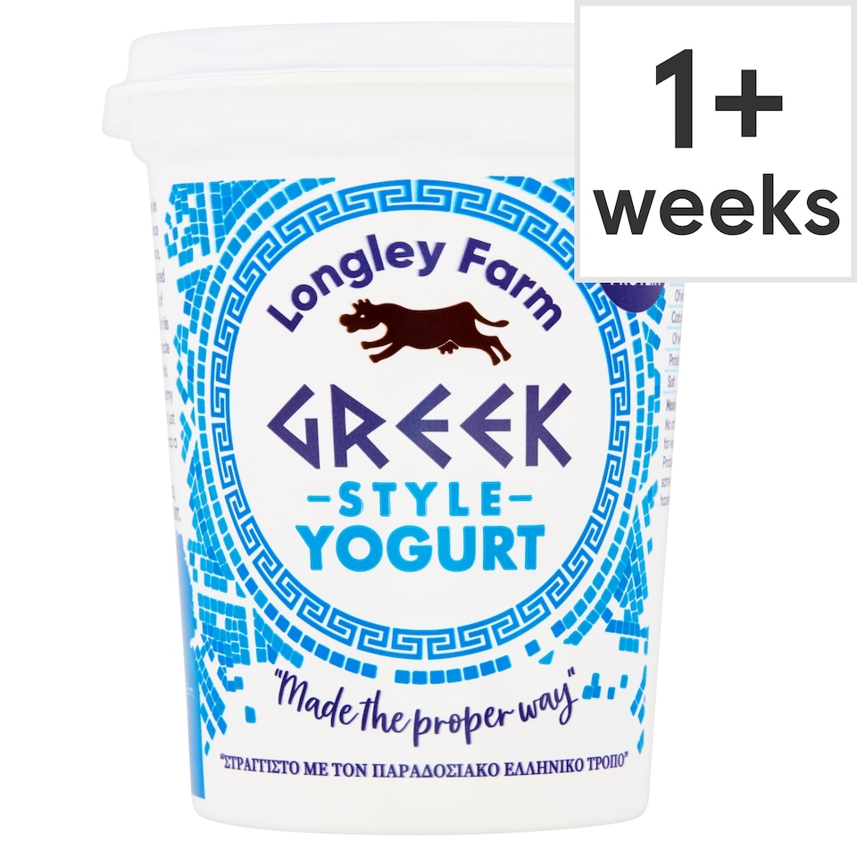Longley Farm Greek Style Natural Yogurt 450g