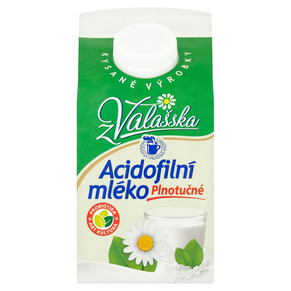 Obrázek 1 pro produkt Mlékárna Valašské Meziříčí Acidofilní mléko plnotučné 500g