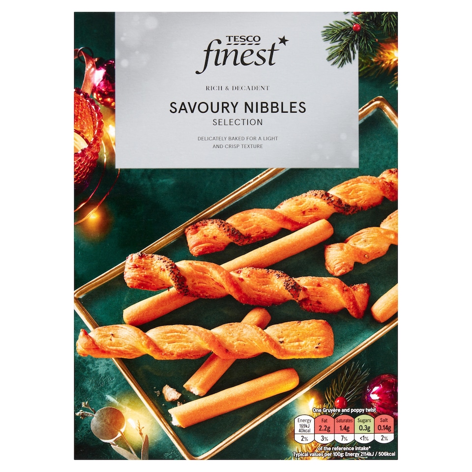 Tesco Finest Breadstick & Twists Selection 115g