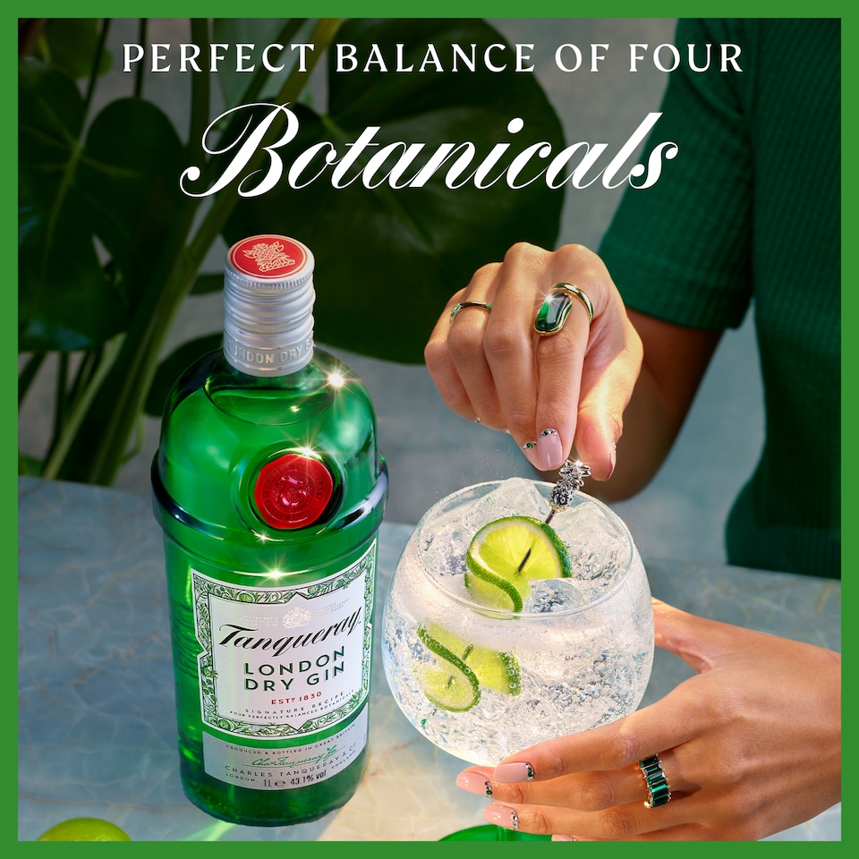 image 1 of Tanqueray London Dry Gin 1 Litre