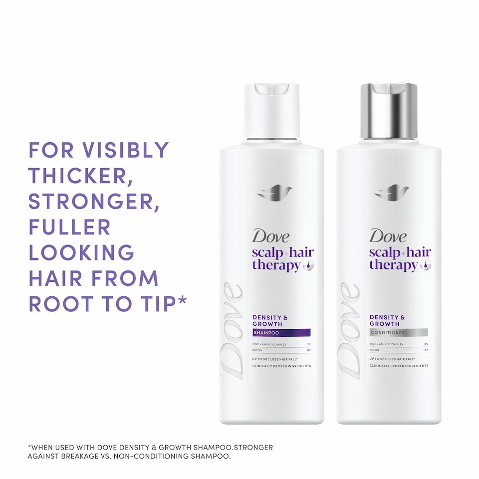 image 1 of Dove Scalp Hair Therapy Density & Growth Shampoo 250ml