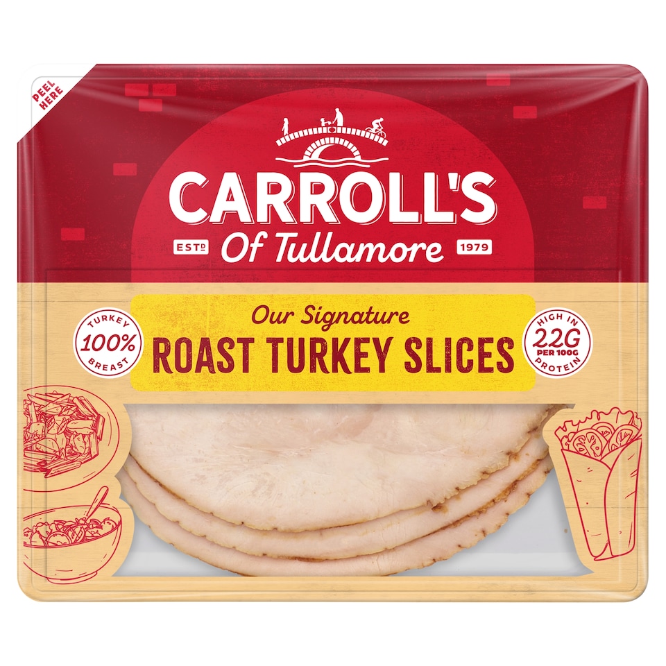 Carroll's Signature Roast Carved Turkey 90G