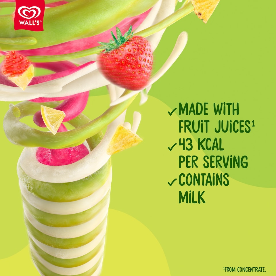 image 1 of Twister Mini Pineapple Ice Cream Lollies 6x50ml