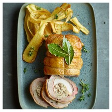 Tesco Pork and Apple Stuffed Two Bird Roast 650g Serves 3