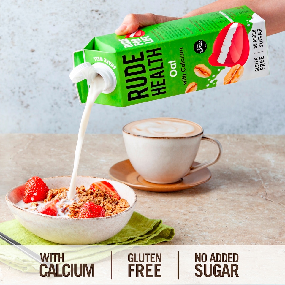 image 1 of Rude Health Organic Chilled Oat Drink 1Ltr