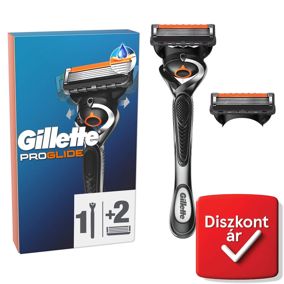 Gillette ProGlide Férfi Borotva, 1 db Gillette 5 Pengés, Borotvabetétek, FlexBall Markolat  1. kép