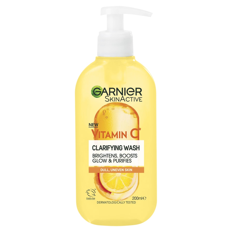 Garnier Skinactive Vitamin C Clarifying Wash 200ml