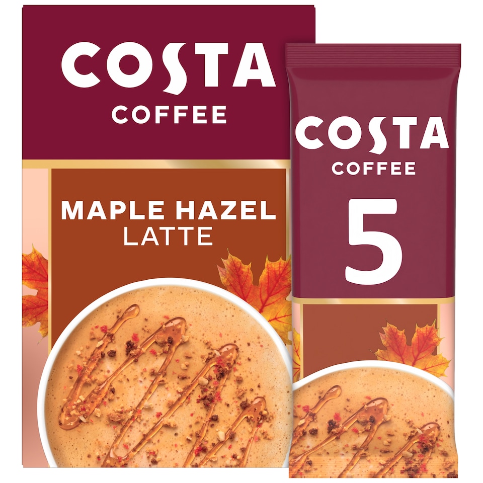 image 1 of Costa Coffee Maple Hazel Latte 85g