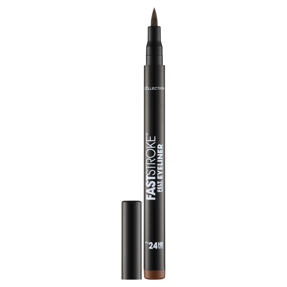 image 1 of Collection Fast Stroke Felt Eyeliner 2 Brown