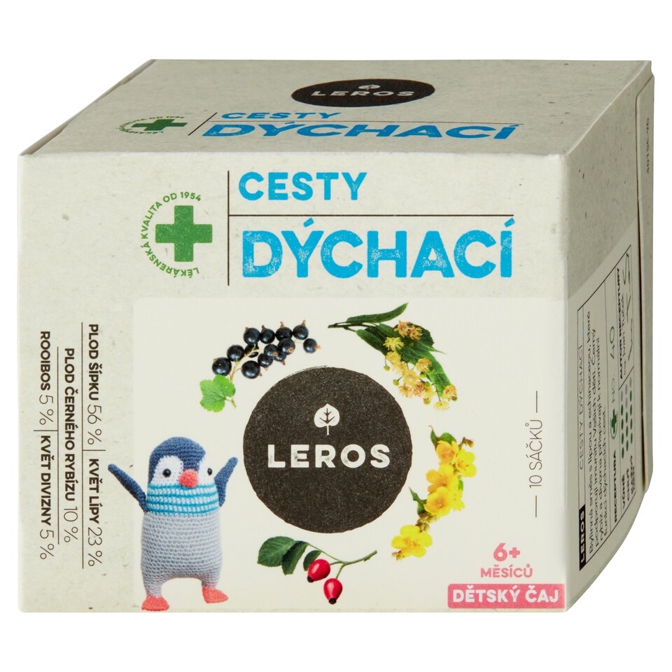 obrázok 1 z Leros Detský čaj cesty dýchacie 10 x 2 g (20 g)