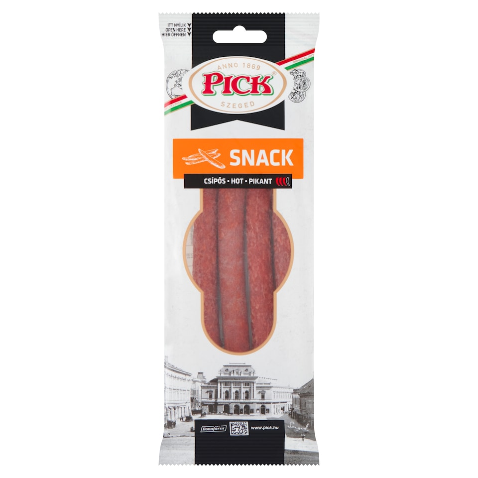 Pick Snack Hot Sausages 100g