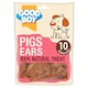 image 1 of Good Boy Pig Ear Pieces Dog Chew Treats 10 Pack