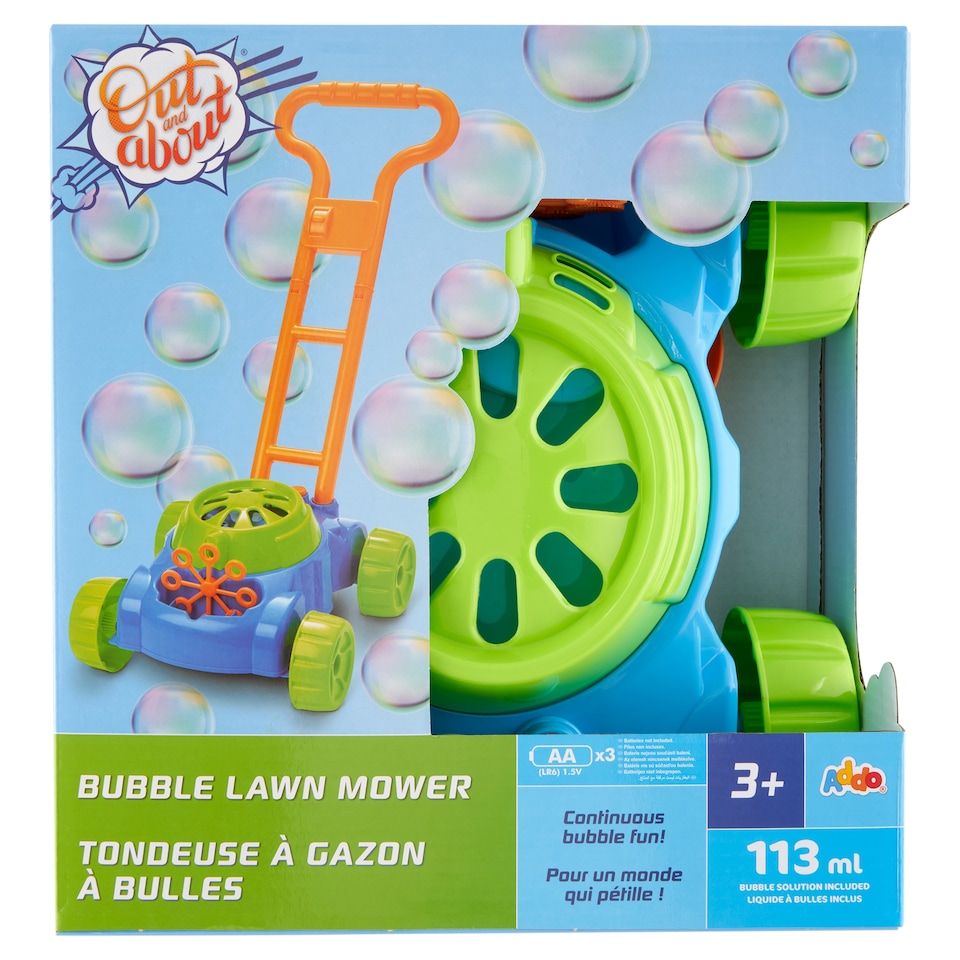 Addo Out and About Bubble Lawn Mower