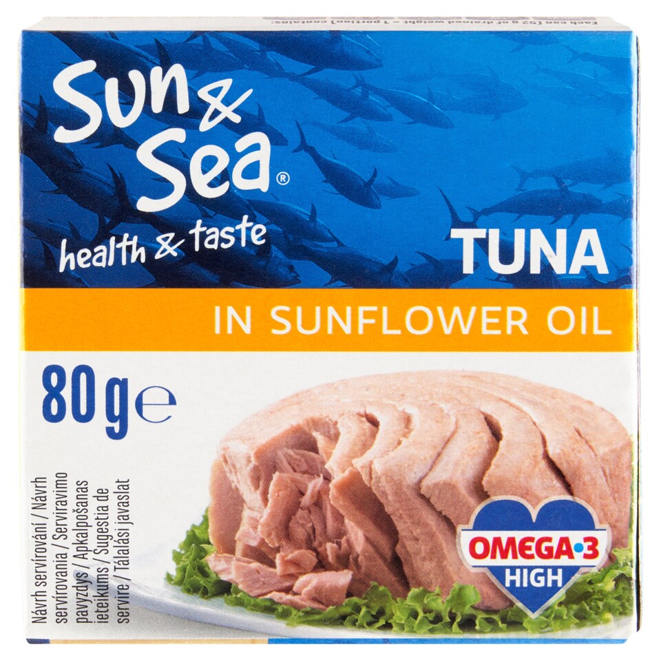 Sun & Sea Tuňák ve slunečnicovém oleji 80g